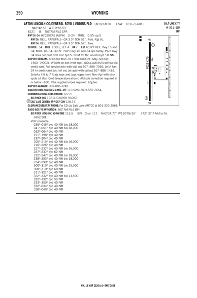 AFTON LINCOLN COUNTY/GENERAL BOYD L EDDINS FLD - Airport Diagram
