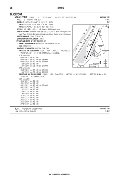MCCARLEY FLD - Airport Diagram
