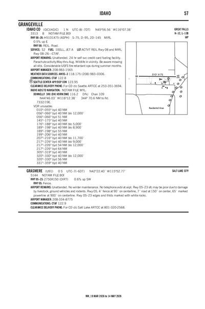 IDAHO COUNTY - Airport Diagram