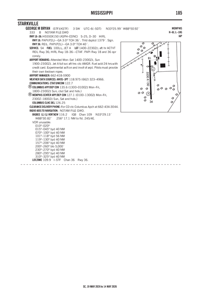 GEORGE M BRYAN - Airport Diagram