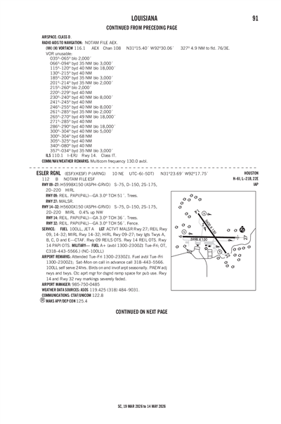 ESLER RGNL - Airport Diagram