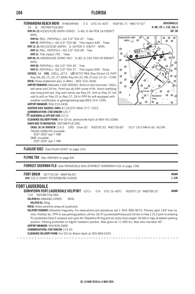 DOWNTOWN FORT LAUDERDALE - Airport Diagram