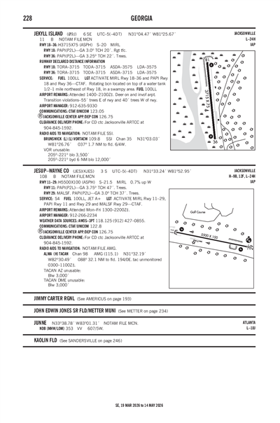 JESUP-WAYNE COUNTY - Airport Diagram