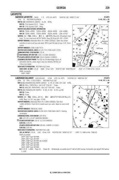 BARWICK LAFAYETTE - Airport Diagram