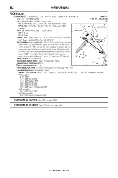 RICHMOND COUNTY - Airport Diagram
