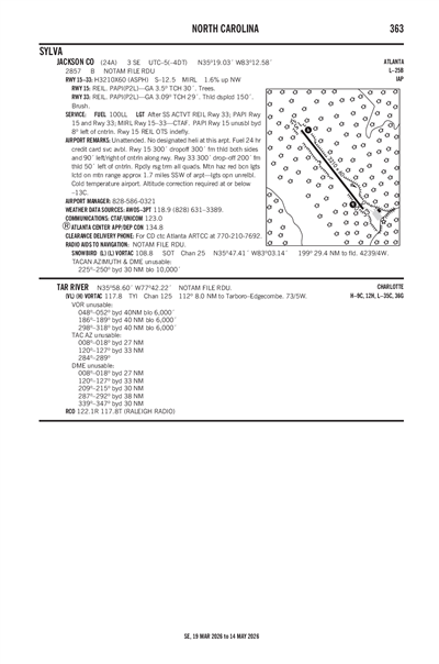 JACKSON COUNTY - Airport Diagram