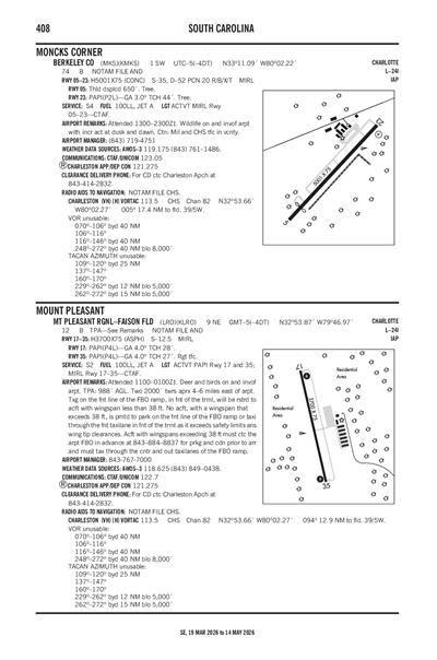 BERKELEY COUNTY - Airport Diagram