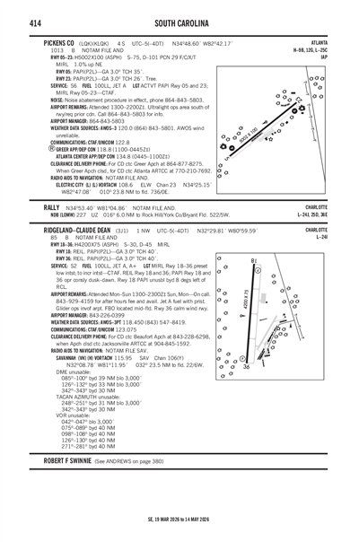 PICKENS COUNTY - Airport Diagram