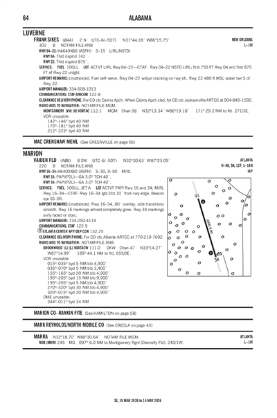 VAIDEN FLD - Airport Diagram
