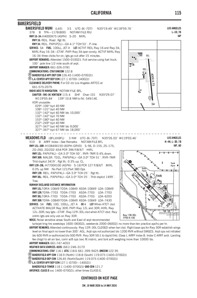 BAKERSFIELD MUNI - Airport Diagram