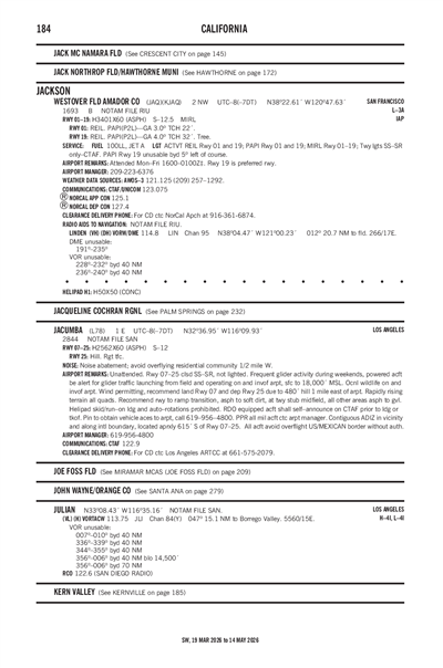 WESTOVER FLD AMADOR COUNTY - Airport Diagram