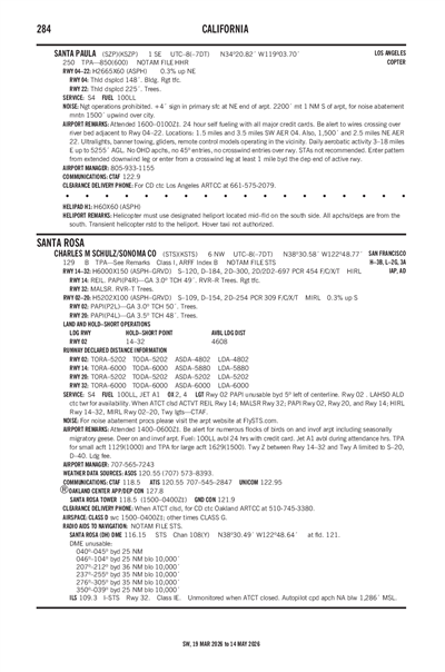 SANTA PAULA - Airport Diagram