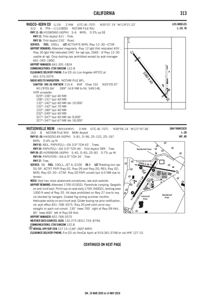 WASCO-KERN COUNTY - Airport Diagram