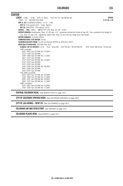 LEACH - Airport Diagram