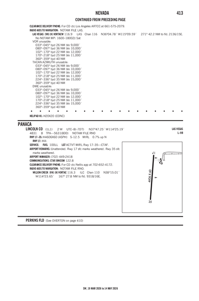 LINCOLN COUNTY - Airport Diagram