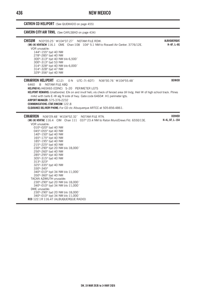 CIMARRON - Airport Diagram