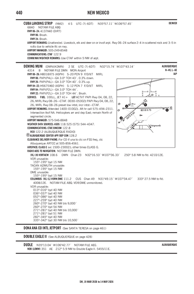 DEMING MUNI - Airport Diagram