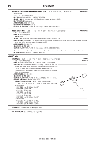 NAVAJO LAKE - Airport Diagram