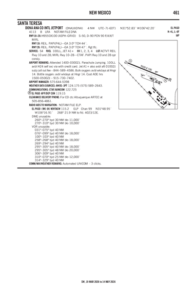 DONA ANA COUNTY INTL JETPORT - Airport Diagram