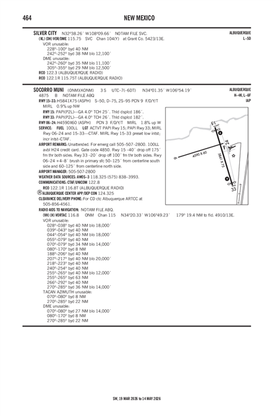 SOCORRO MUNI - Airport Diagram