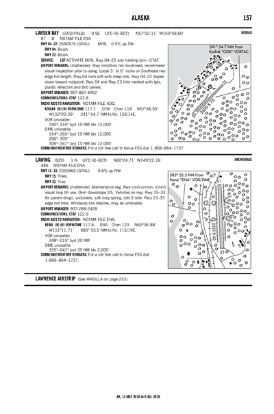 LARSEN BAY - Airport Diagram