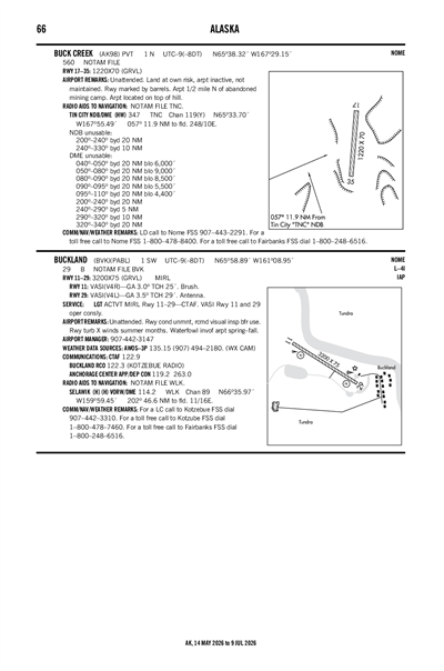 BUCKLAND - Airport Diagram
