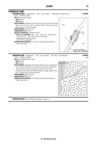 CHANDALAR SHELF - Airport Diagram