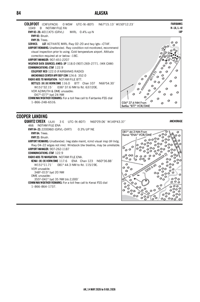 COLDFOOT - Airport Diagram