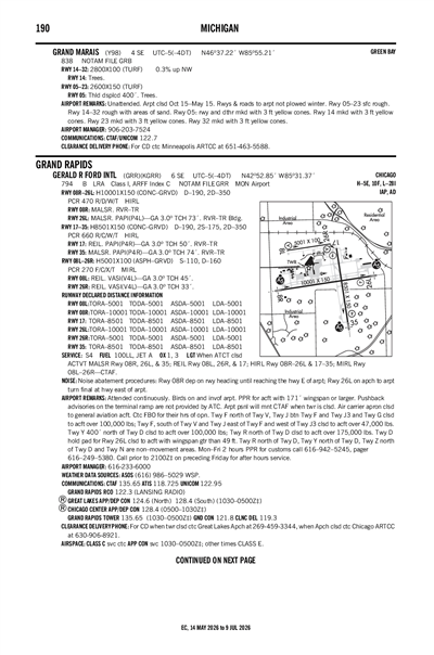 GRAND MARAIS - Airport Diagram