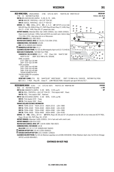 REEDSBURG MUNI - Airport Diagram