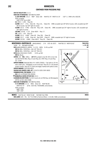 MONTEVIDEO-CHIPPEWA COUNTY - Airport Diagram