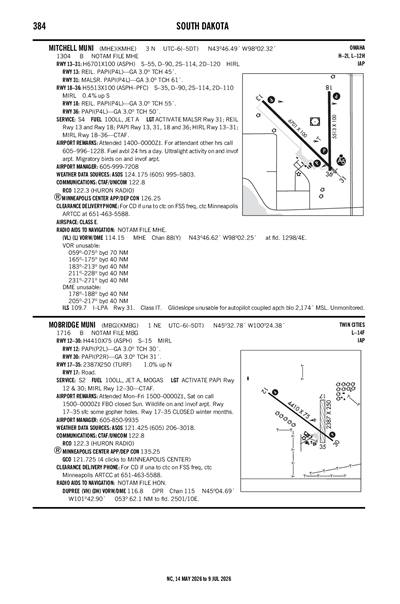 MOBRIDGE MUNI - Airport Diagram