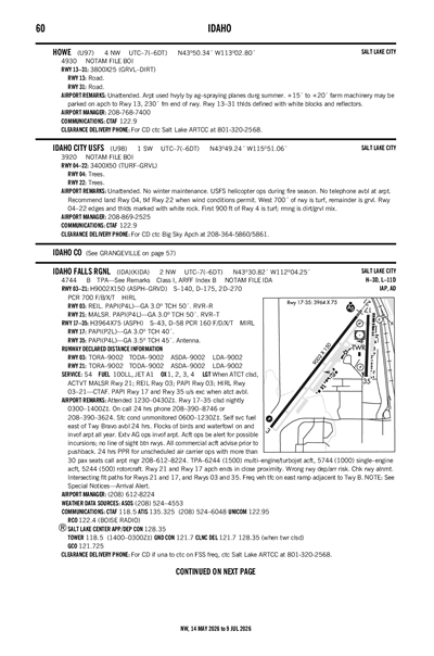 HOWE - Airport Diagram
