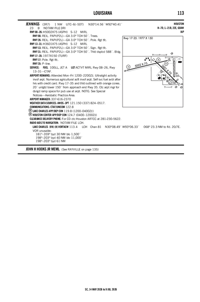 JENNINGS - Airport Diagram