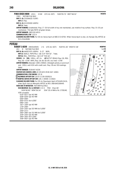 ROBERT S KERR - Airport Diagram