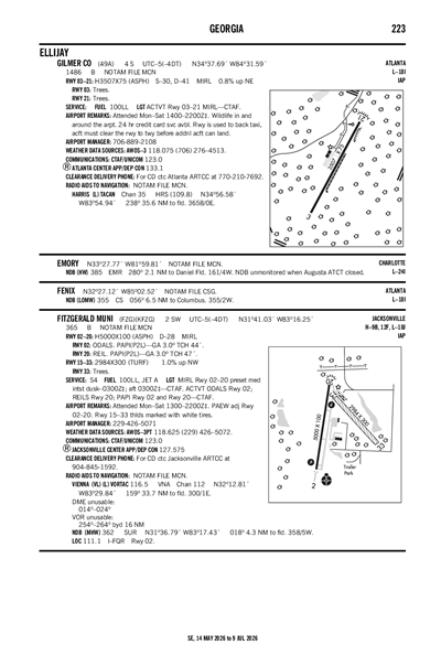 GILMER COUNTY - Airport Diagram