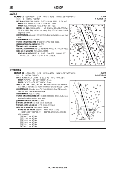 PICKENS COUNTY - Airport Diagram