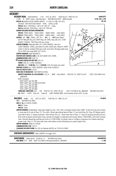 WILSON'S - Airport Diagram