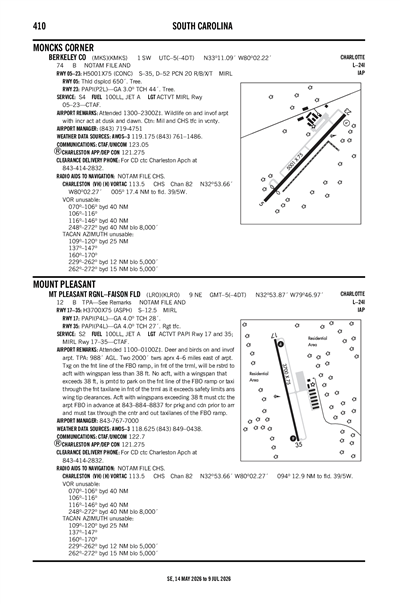 BERKELEY COUNTY - Airport Diagram