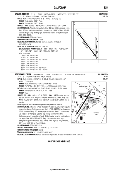 WASCO-KERN COUNTY - Airport Diagram