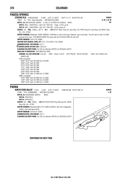 STEVENS FLD - Airport Diagram