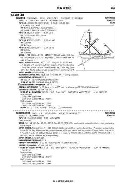 WHISKEY CREEK - Airport Diagram