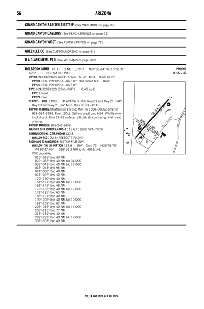 HOLBROOK MUNI - Airport Diagram