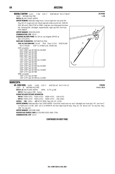 MARBLE CANYON - Airport Diagram