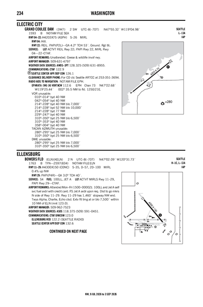 GRAND COULEE DAM - Airport Diagram