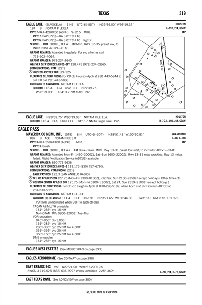 EAGLE LAKE - Airport Diagram
