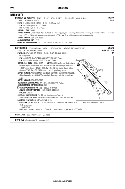 DALTON MUNI - Airport Diagram