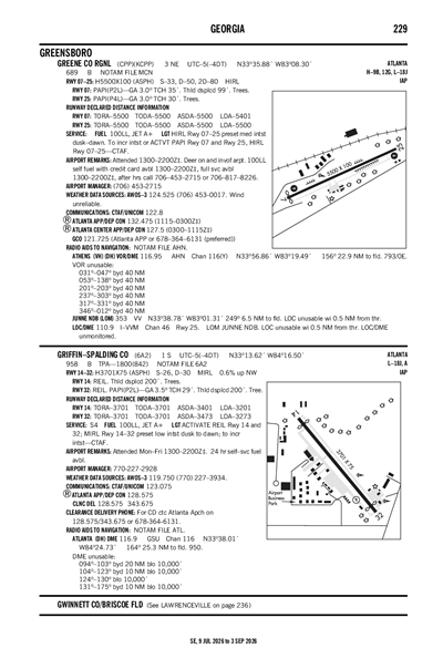GRIFFIN-SPALDING COUNTY - Airport Diagram