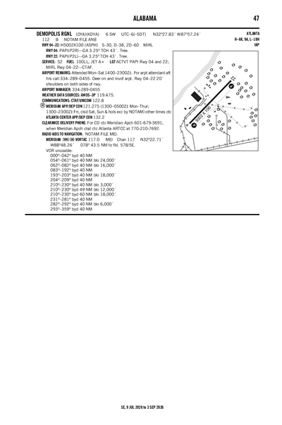 DEMOPOLIS RGNL - Airport Diagram