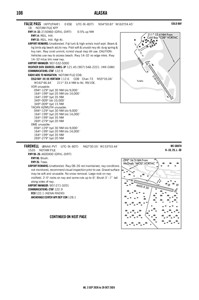 FAREWELL - Airport Diagram